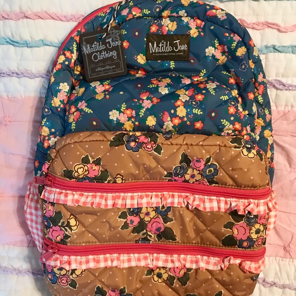 Matilda Jane Scholarly Me Backpack, NWT